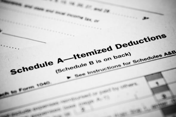 Itemize Deductions