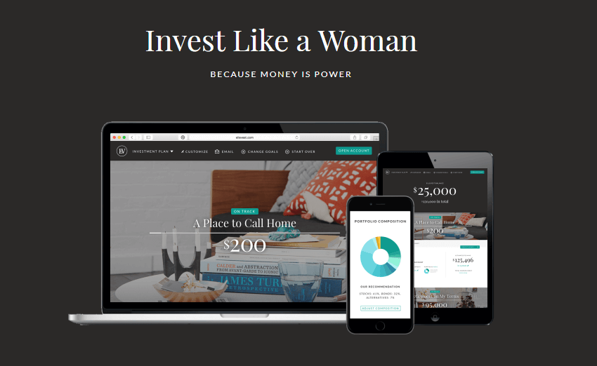 Ellevest Homepage